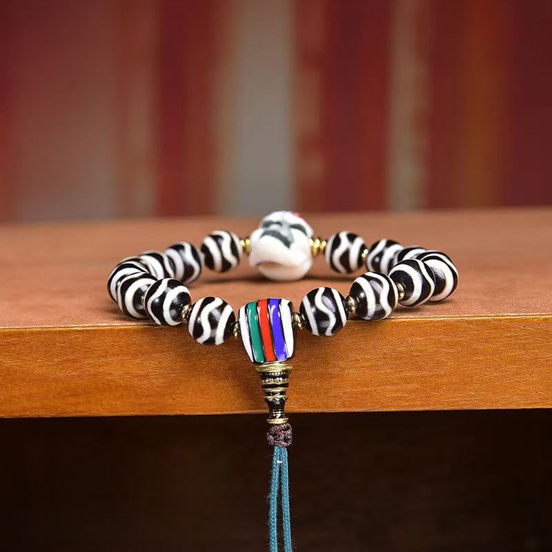 Bracelet de protection de la forêt du Seigneur des Cadavres en Buddha Stones - image 3