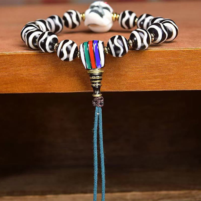 Bracelet de protection de la forêt du Seigneur des Cadavres en Buddha Stones - image 6
