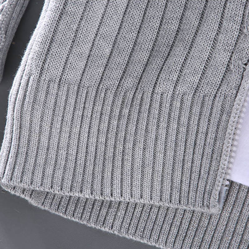 Veste à manches longues et col montant pour homme en coton avec fermeture éclair et motif Buddha Stones Spring - image 8