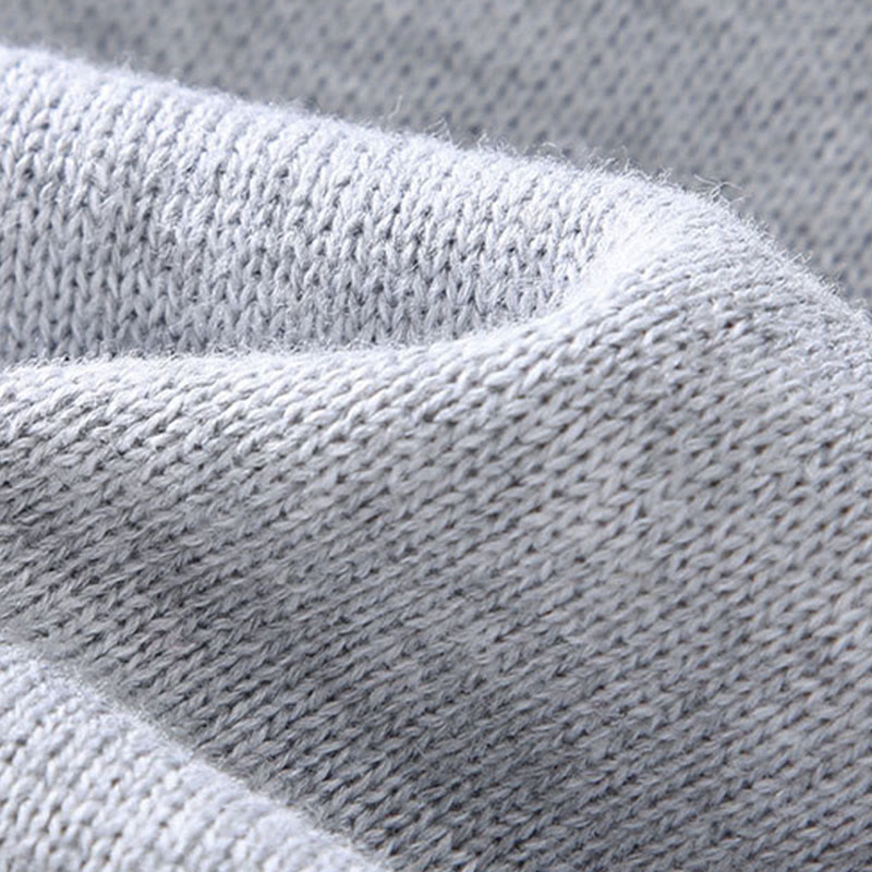 Veste en coton à manches longues pour homme avec fermeture éclair et ourlet côtelé, motif Buddha Stones - image 5