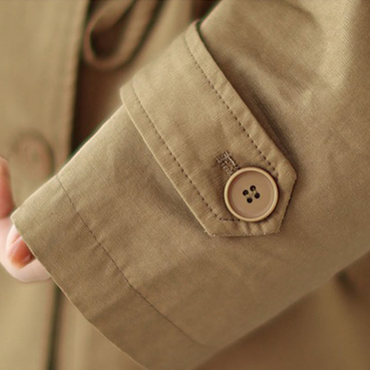 Veste en coton boutonnée à manches longues pour femme Buddha Stones - image 17