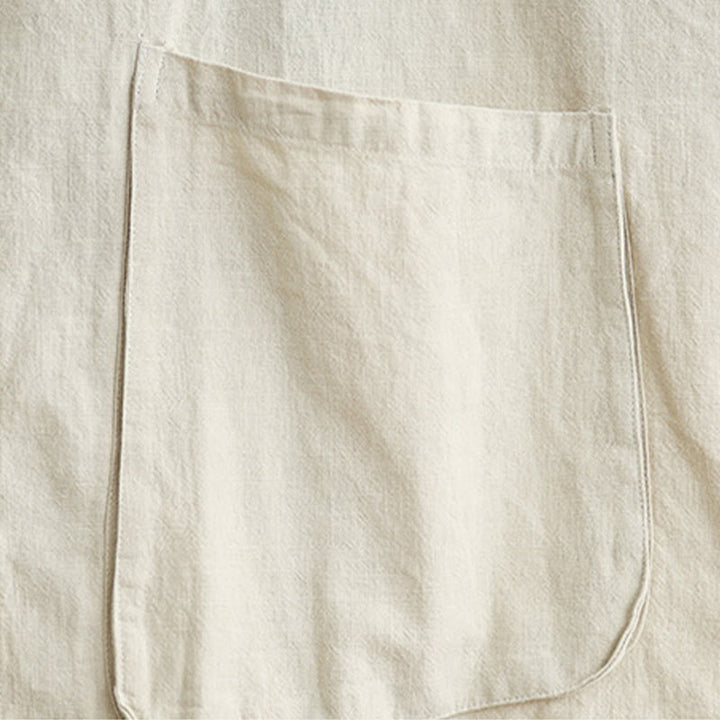 Veste en coton à manches longues et col ras du cou pour femme Buddha Stones avec poches - image 8