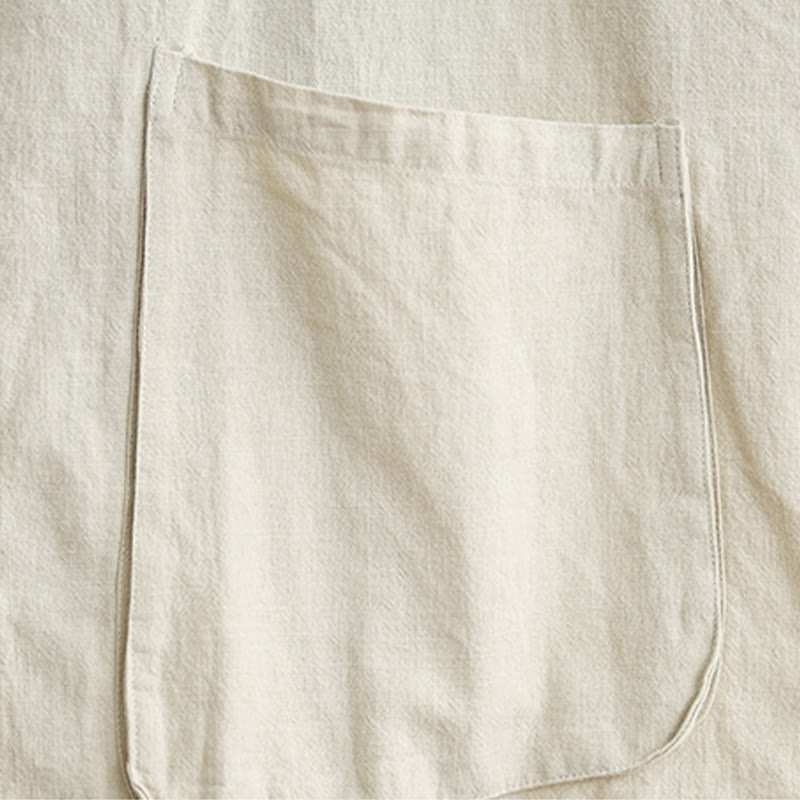 Veste en coton à manches longues et col ras du cou pour femme Buddha Stones avec poches - image 8