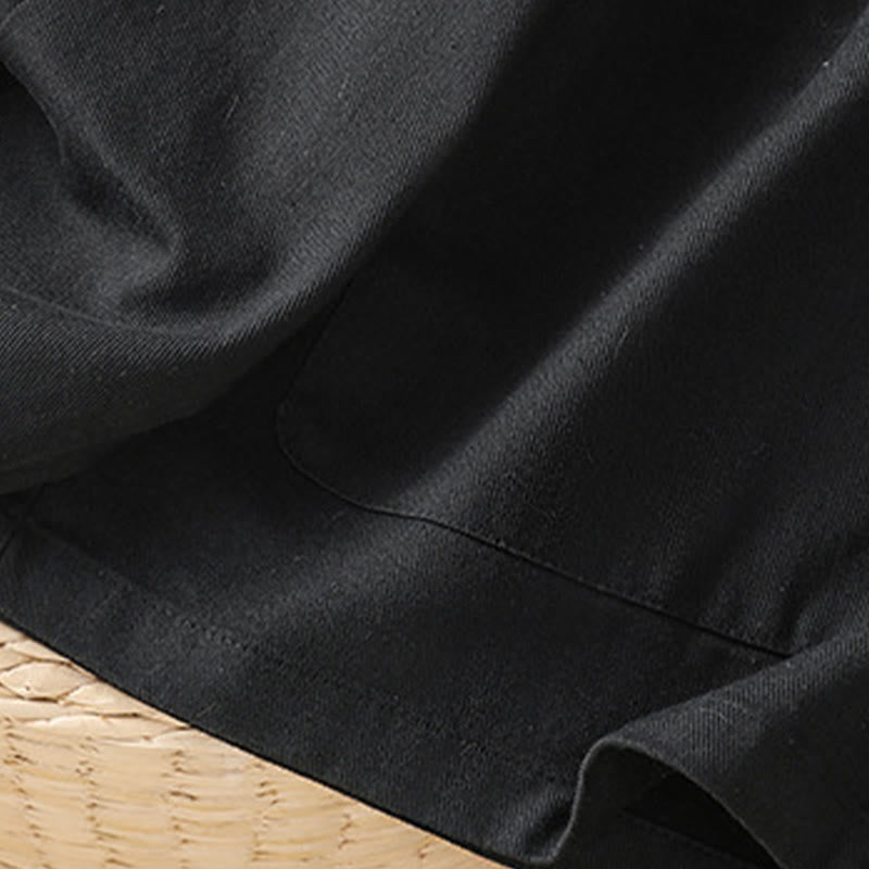 Chemise décontractée à manches longues et col montant pour femme, en coton et polyester, avec poches, motif Buddha Stones - image 16