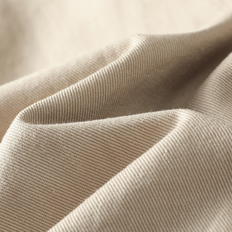 Chemise décontractée à manches longues et col montant pour femme, en coton et polyester, avec poches, motif Buddha Stones - image 27