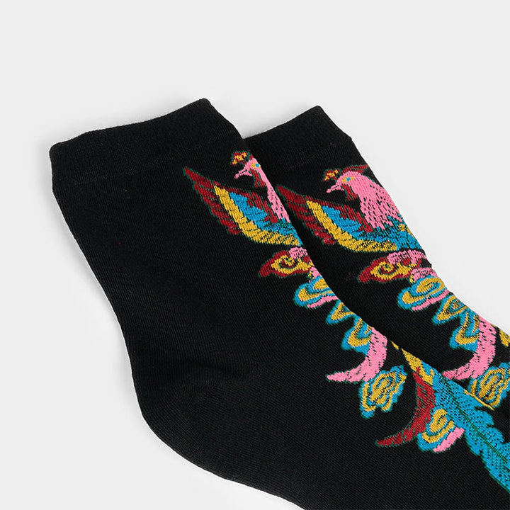 Lot de 3 paires de Buddha Stones décontractées multicolores pour femme Motif Phoenix - image 7