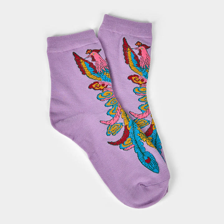 Lot de 3 paires de Buddha Stones décontractées multicolores pour femme Motif Phoenix - image 20