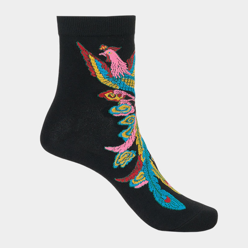 Lot de 3 paires de Buddha Stones décontractées multicolores pour femme Motif Phoenix - image 9