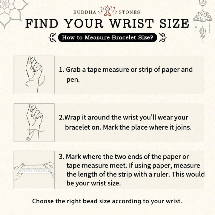 Bracelet de perles positives en quartz fraise naturel et muguet de Buddha Stones - image 6