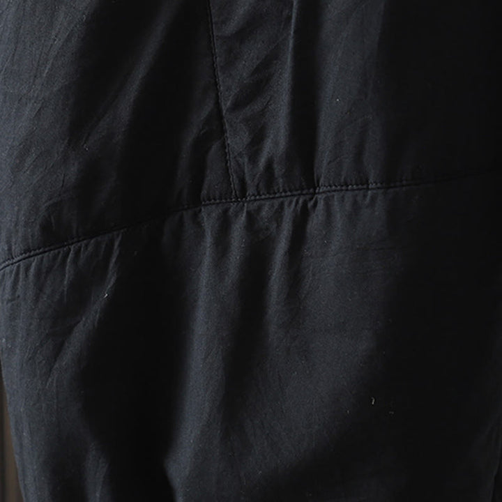 Pantalon sarouel en coton rembourré chaud et uni Buddha Stones pour femme avec poches - image 14