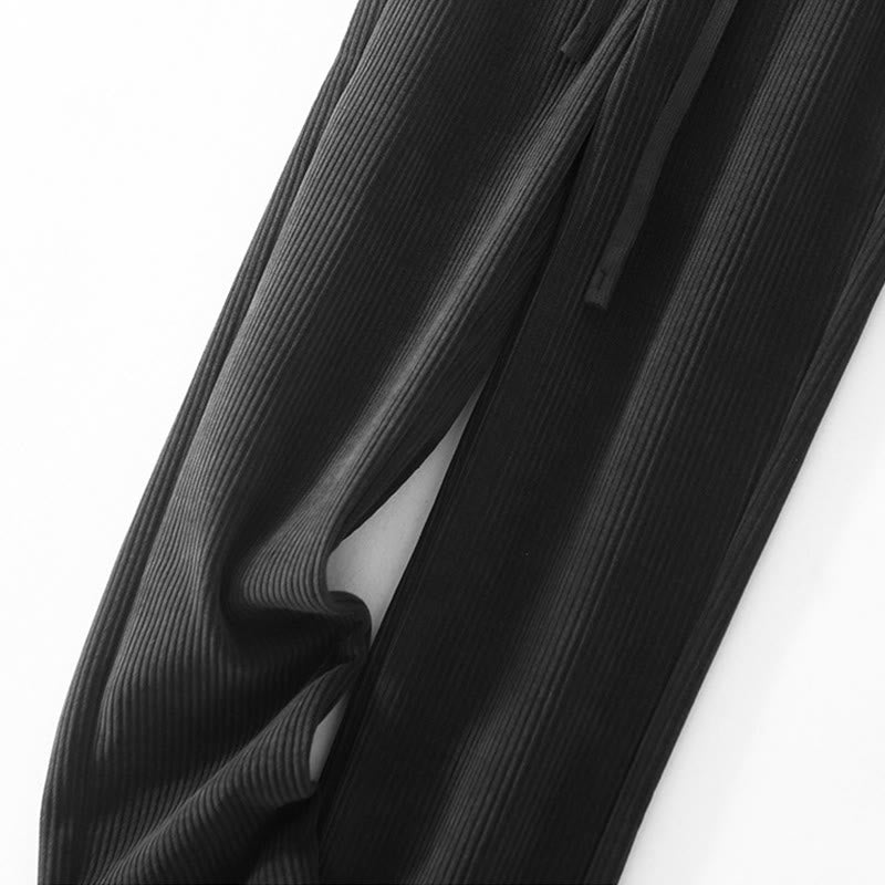 Pantalon décontracté en velours côtelé et coton rembourré pour femme Buddha Stones avec poches - image 10