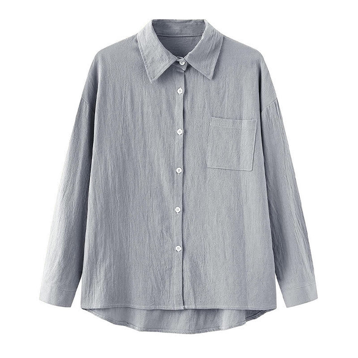 Ensemble 2 pièces pour femme, haut à manches longues avec poches et cordon de serrage, motif Buddha Stones, vêtements de méditation en coton et lin - image 50