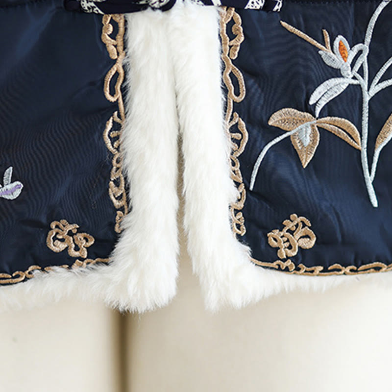 Veste matelassée en coton épais à manches longues pour femme Buddha Stones avec poches - image 7