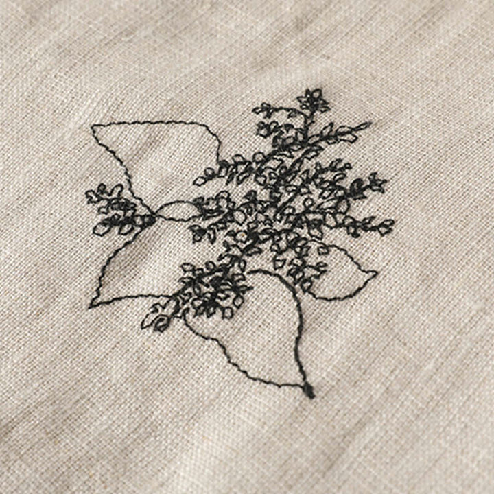 Veste matelassée à manches longues et poches, imprimée avec boutons grenouille, pour femme, de la Buddha Stones - image 10