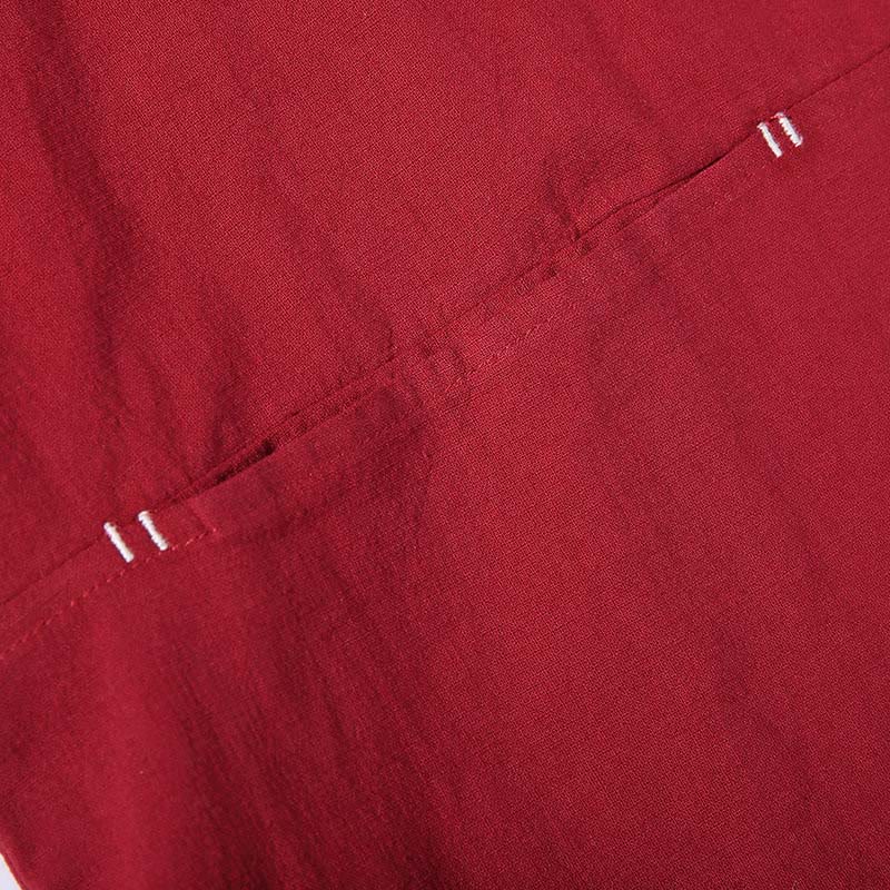 Veste kimono à lacets et manches trois-quarts pour homme, couleur unie, motif Buddha Stones , ouverte sur le devant - image 9
