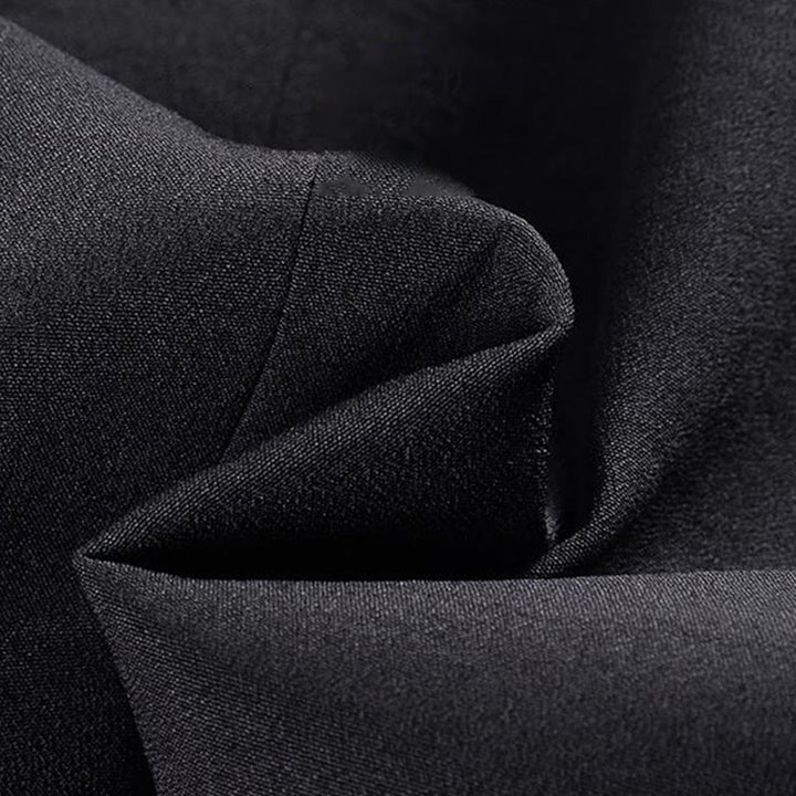 Veste à manches longues pour homme avec broderie de Buddha Stones et dragon et bouton grenouille - image 9