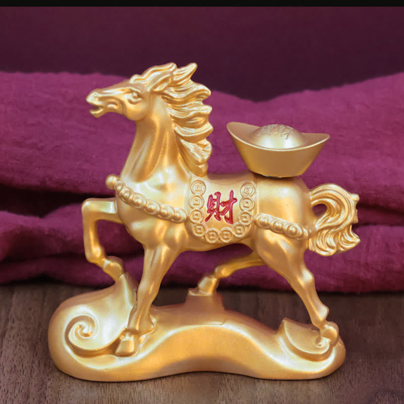 Buddha Stones Zodiaque chinois Année du Cheval Attirer Fortune Prospérité Décoration de la maison - image 12