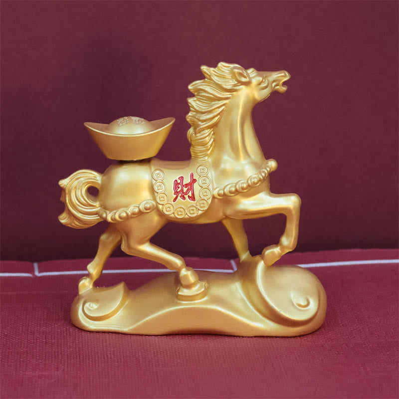 Buddha Stones Zodiaque chinois Année du Cheval Attirer Fortune Prospérité Décoration de la maison - image 9