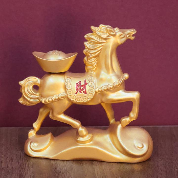Buddha Stones Zodiaque chinois Année du Cheval Attirer Fortune Prospérité Décoration de la maison - image 11