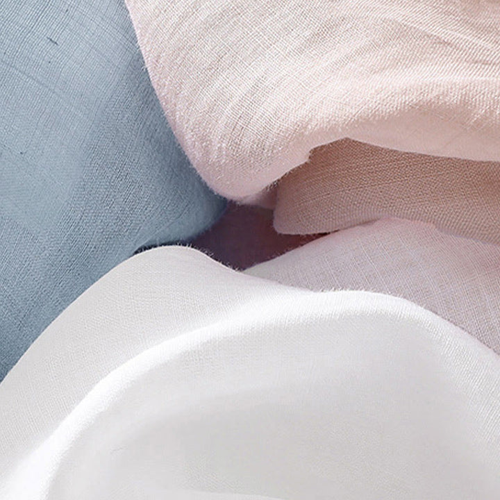 Chemise décontractée à manches bouffantes et boutons floraux brodés Buddha Stones pour femme - image 7