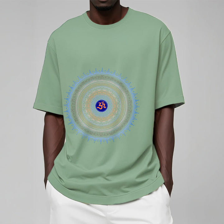 T-shirt à motif Buddha Stones Mandala Flower OM - image 15