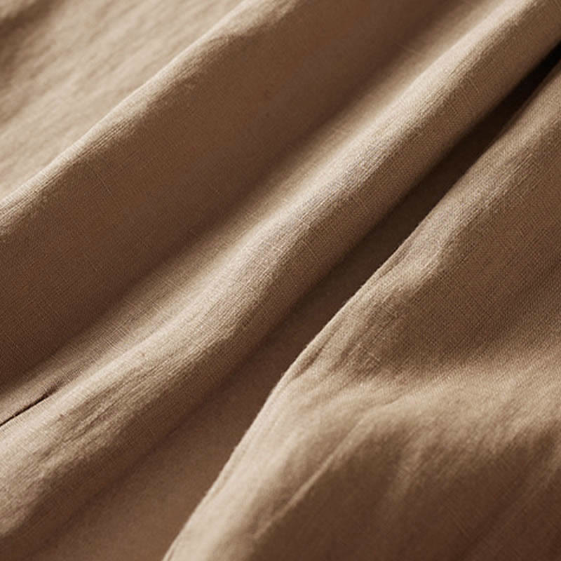 Pantalon sarouel d'été brodé de petites fleurs avec poches et Buddha Stones - image 8