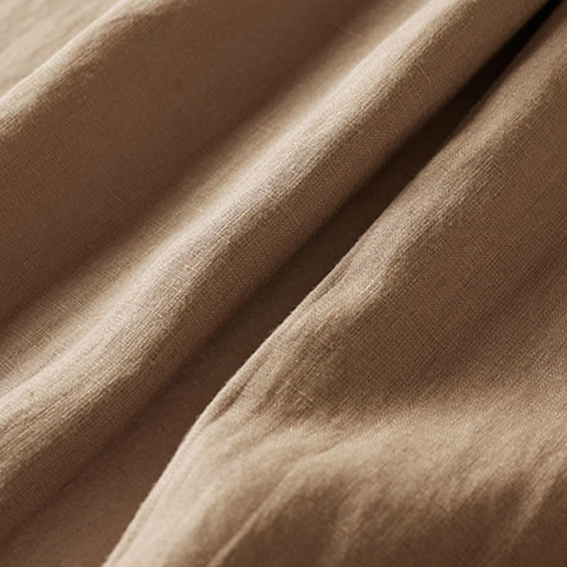 Pantalon sarouel d'été brodé de petites fleurs avec poches et Buddha Stones - image 6