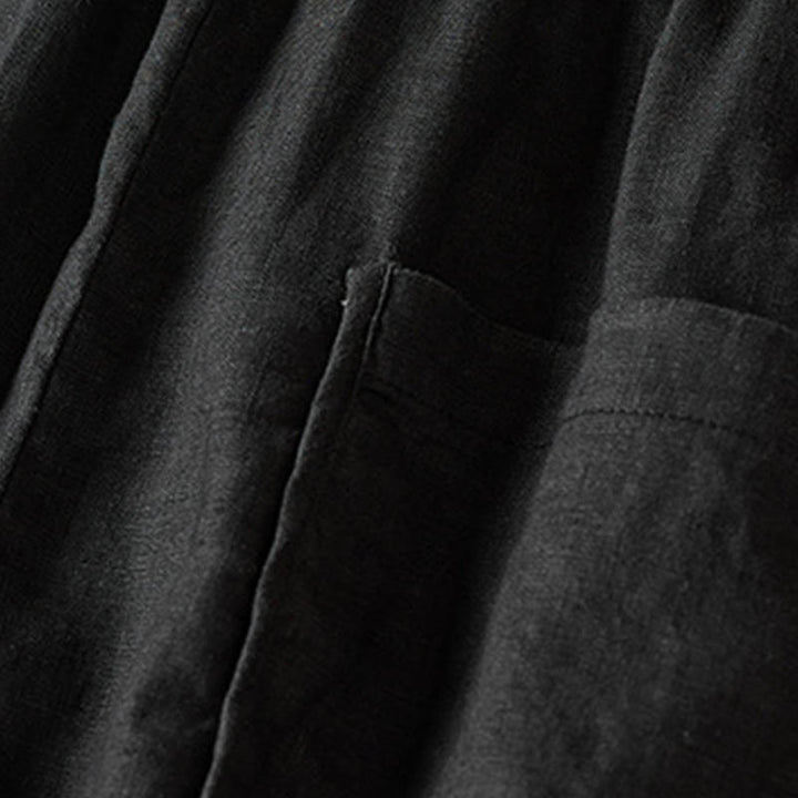 Pantalon sarouel d'été brodé de petites fleurs avec poches et Buddha Stones - image 39