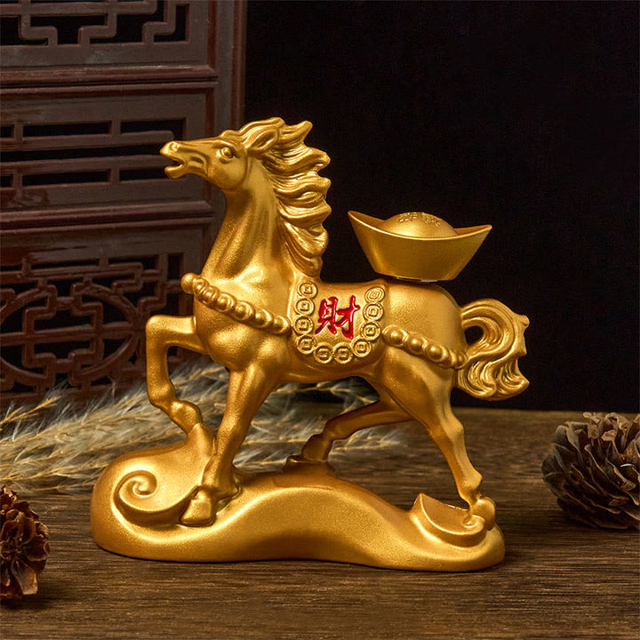 Buddha Stones Zodiaque chinois Année du Cheval Attirer Fortune Prospérité Décoration de la maison - image 1
