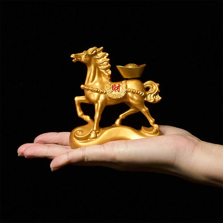 Buddha Stones Zodiaque chinois Année du Cheval Attirer Fortune Prospérité Décoration de la maison - image 3