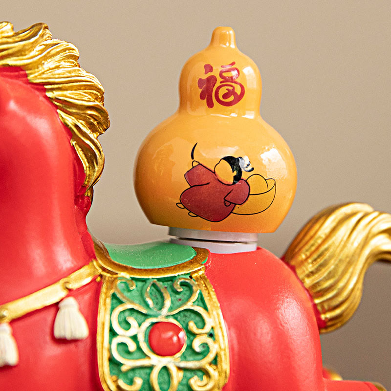 Buddha Stones, zodiaque chinois, année du cheval, caractère Fu, prospérité, décoration de la maison - image 18