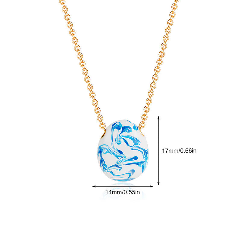 Collier pendentif en forme de goutte d'eau en cuivre avec Buddha Stones et guérison de la richesse - image 3