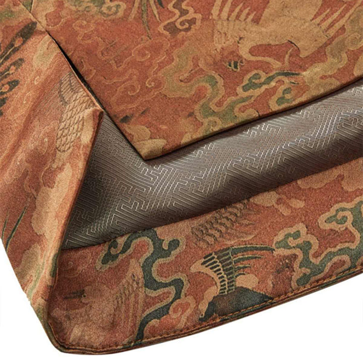 Veste homme manches longues motif Phoenix Auspicious Clouds 100 % Buddha Stones de mûrier 30 momme - image 8