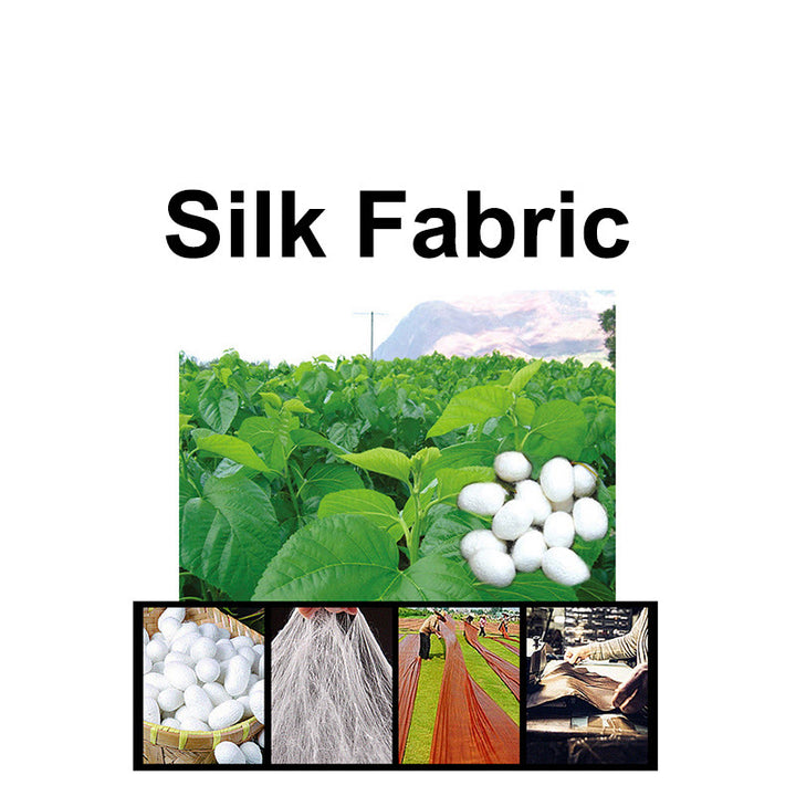 Veste homme manches longues motif Phoenix Auspicious Clouds 100 % Buddha Stones de mûrier 30 momme - image 15