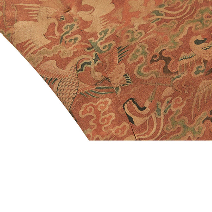 Veste homme manches longues motif Phoenix Auspicious Clouds 100 % Buddha Stones de mûrier 30 momme - image 10