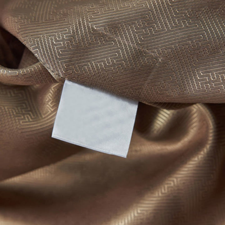 Veste homme manches longues motif Phoenix Auspicious Clouds 100 % Buddha Stones de mûrier 30 momme - image 13