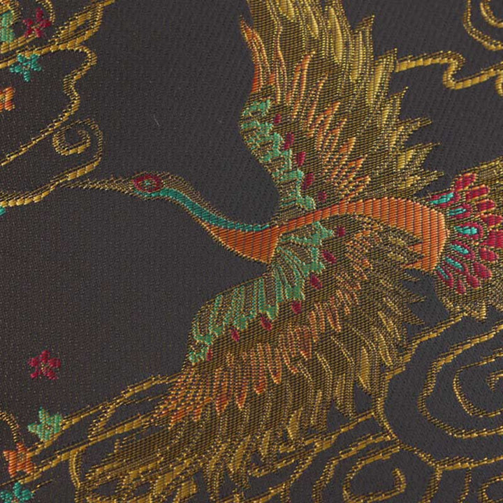 Veste à manches longues pour homme avec poches et boutons grenouille, Buddha Stones , Phénix coloré et nuages ​​de bon augure - image 10