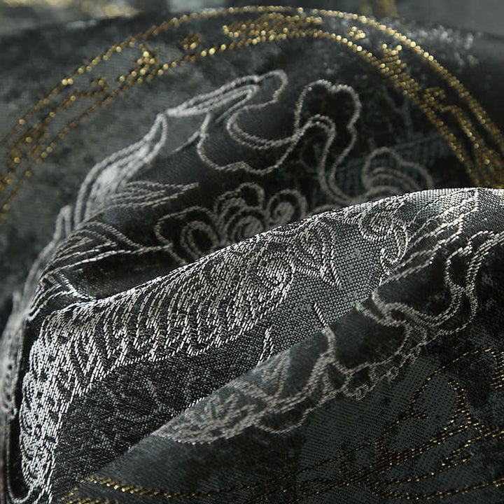 Veste homme à manches longues et boutons grenouille Buddha Stones Kirin Mountains avec poches - image 12