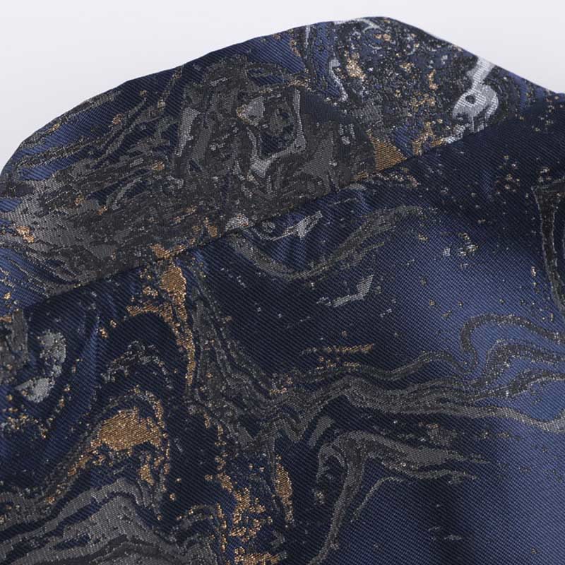 Veste à manches longues et poches pour homme, Buddha Stones, montagnes d'eau bleues qui coulent - image 5