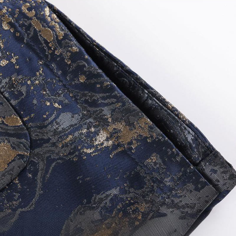 Veste à manches longues et poches pour homme, Buddha Stones, montagnes d'eau bleues qui coulent - image 9