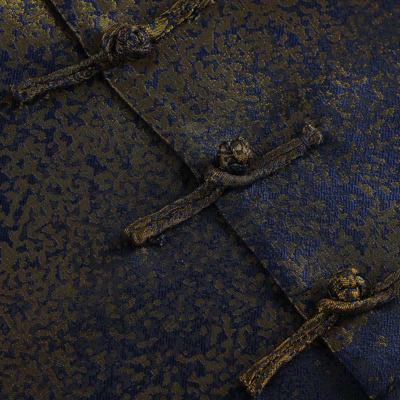 Veste homme à manches longues et poches , Buddha Stones, motif fleurs bleues du désert doré - image 7
