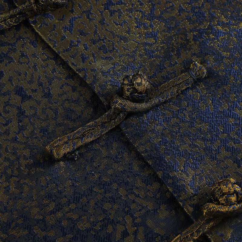 Veste homme à manches longues et poches , Buddha Stones, motif fleurs bleues du désert doré - image 8