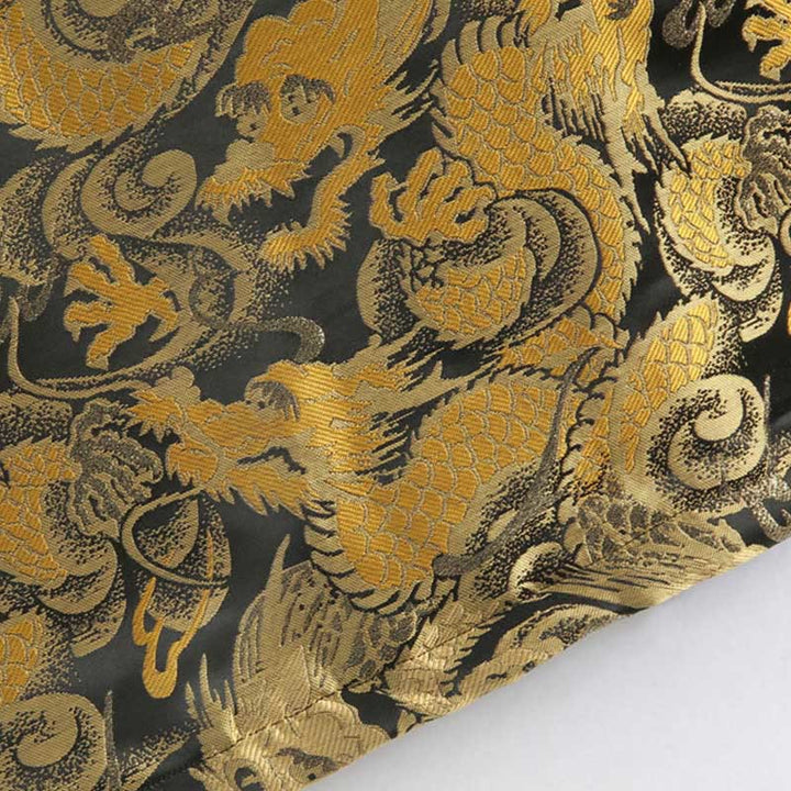 Veste d'hiver chaude à manches longues et boutons grenouille en jacquard motif dragon Buddha Stones pour homme avec poches - image 10