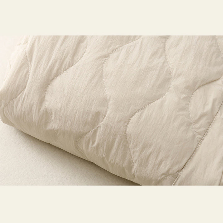 Pantalon thermique en coton uni avec poches pour femme, motif Buddha Stones , hiver - image 3