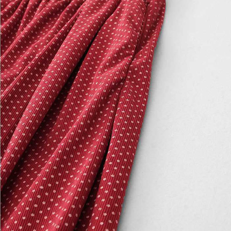 Pantalon large taille haute pour femme avec poches et motif de Buddha Stones - image 8