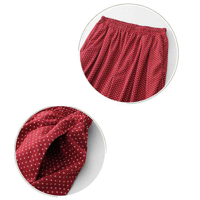 Pantalon large taille haute pour femme avec poches et motif de Buddha Stones - image 12