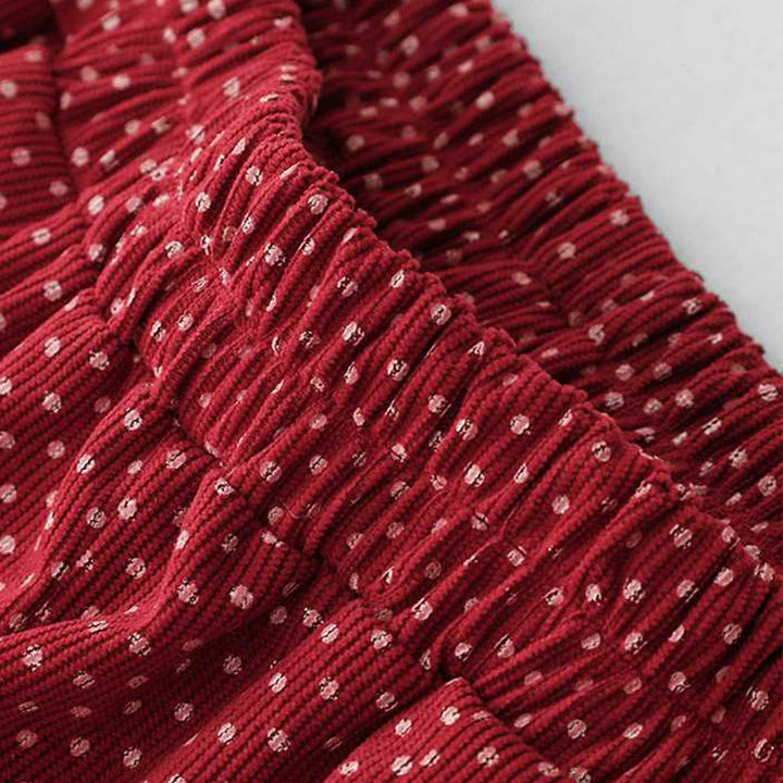 Pantalon large taille haute pour femme avec poches et motif de Buddha Stones - image 6