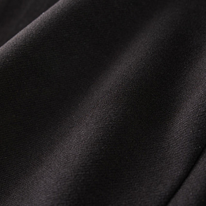 Pantalon d'hiver Buddha Stones épais à taille élastique et coupe droite pour femme avec poches - image 4