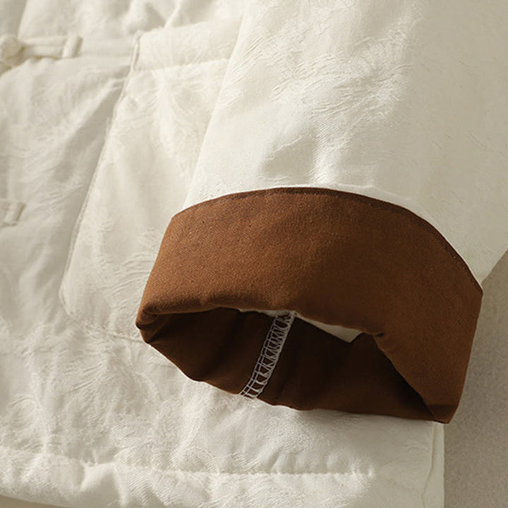 Veste en coton à manches longues et poches pour femme , couleur unie, motif grenouille et boutons - image 12