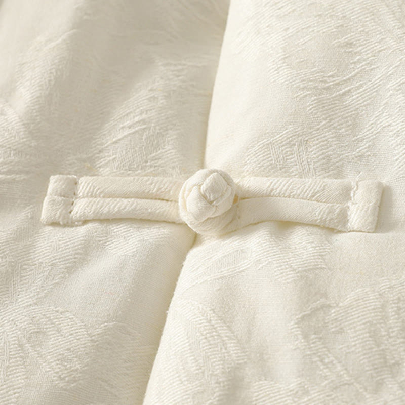 Veste en coton à manches longues et poches pour femme , couleur unie, motif grenouille et boutons - image 9